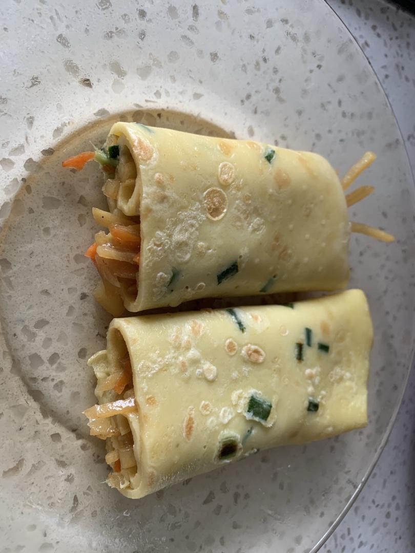 土豆丝卷饼
