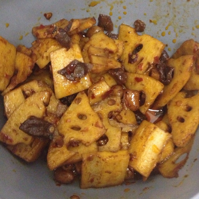 老干妈孜然莲藕