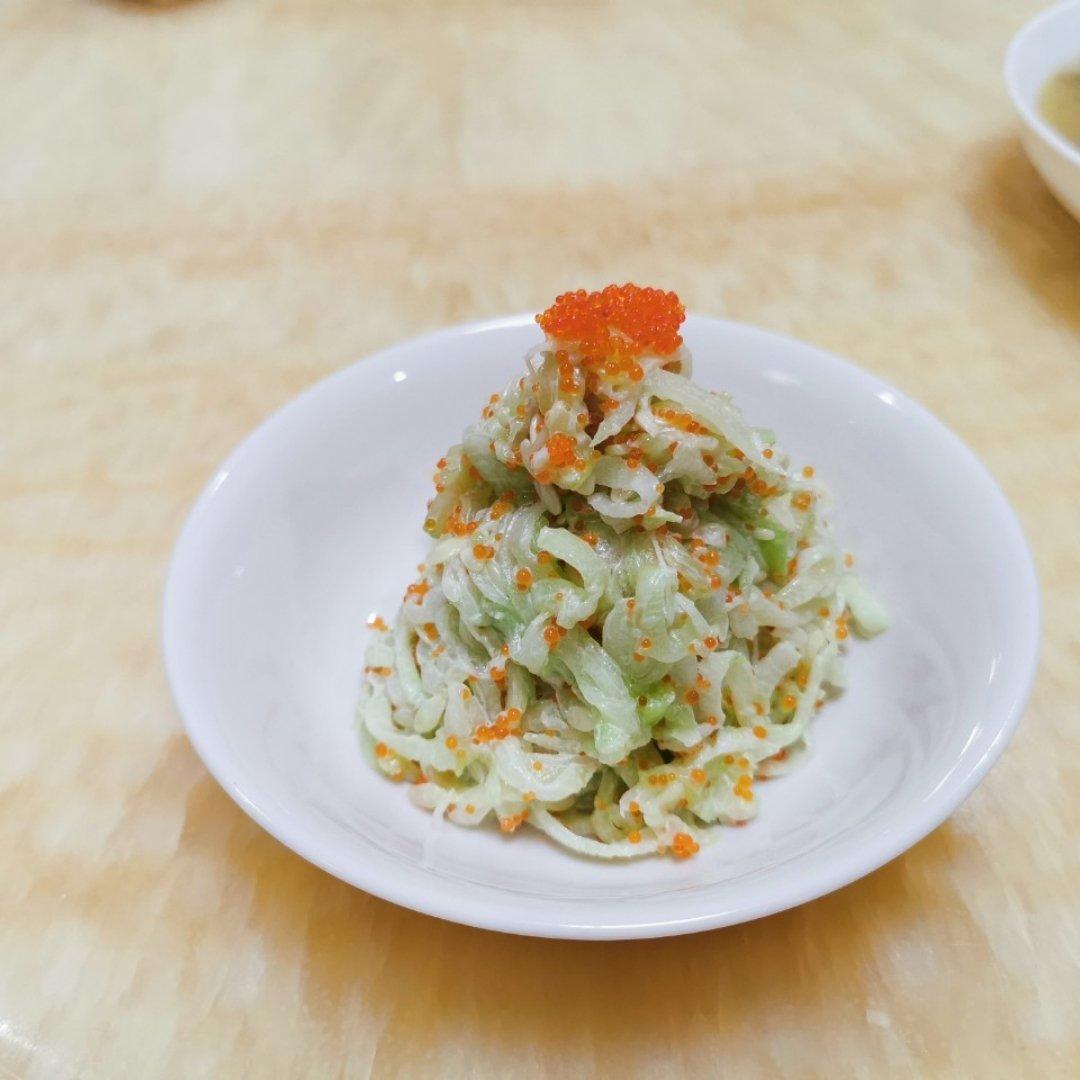 蟹子青瓜沙律