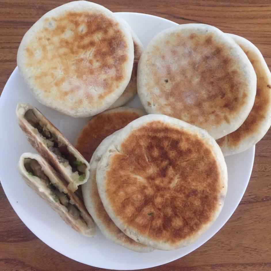 尖椒茄子馅饼