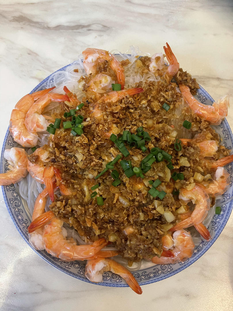 蒜蓉粉丝开背虾