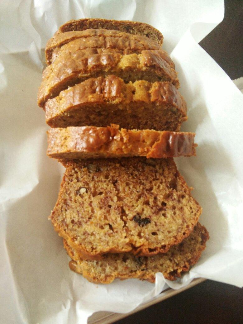 香蕉核桃磅蛋糕 Banana & Walnut Pound Cake