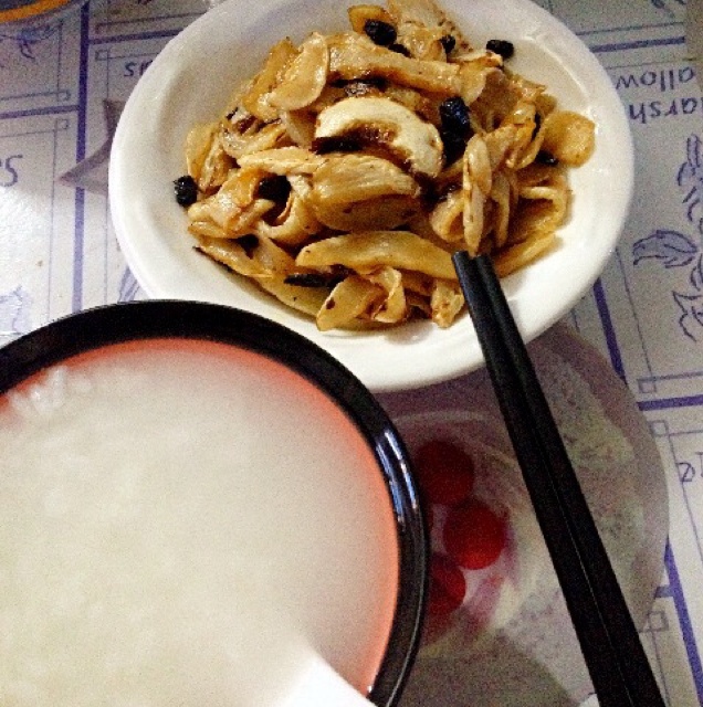 夏日清爽菜--豆豉小菜咸