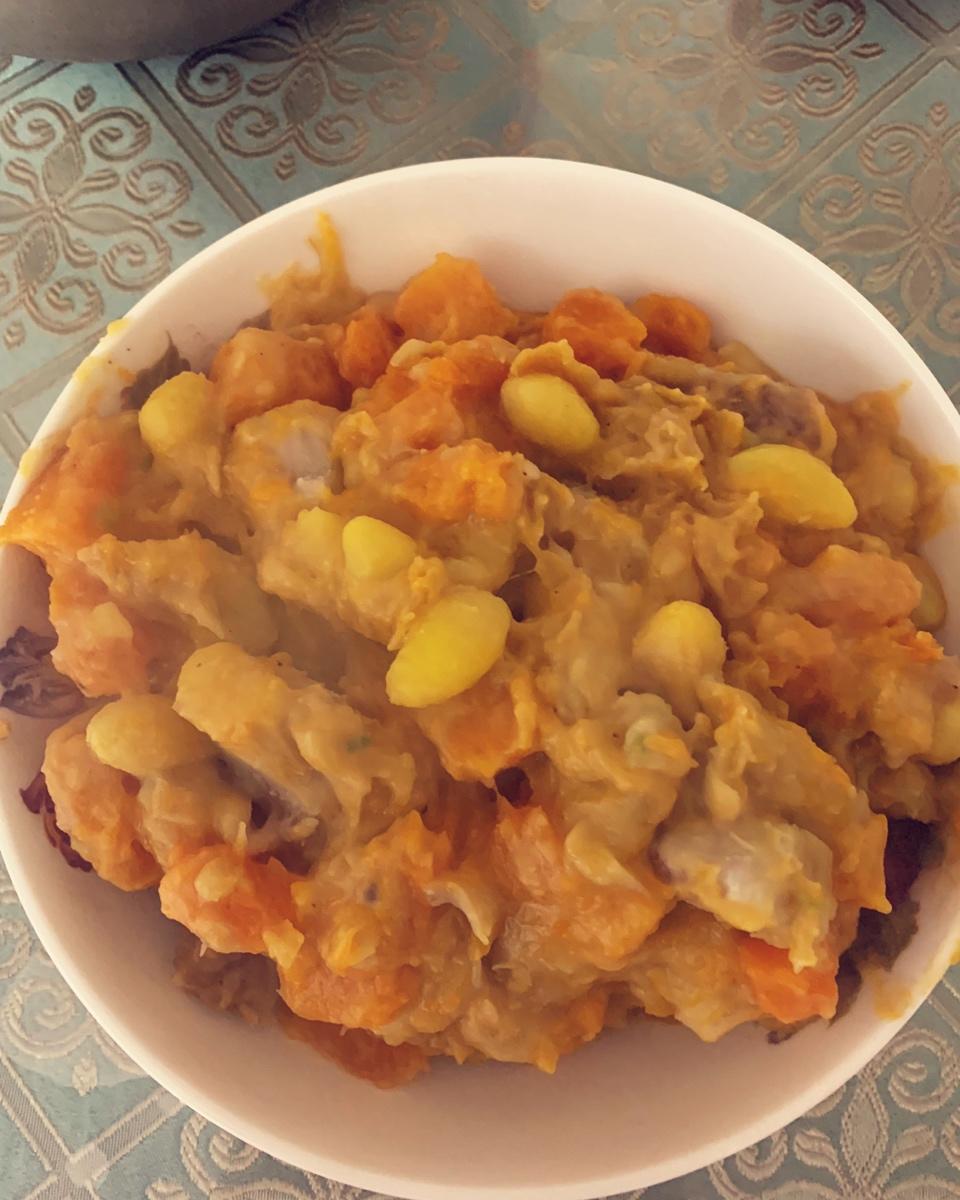 南瓜芋头煲