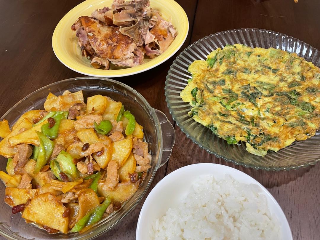 干锅土豆片