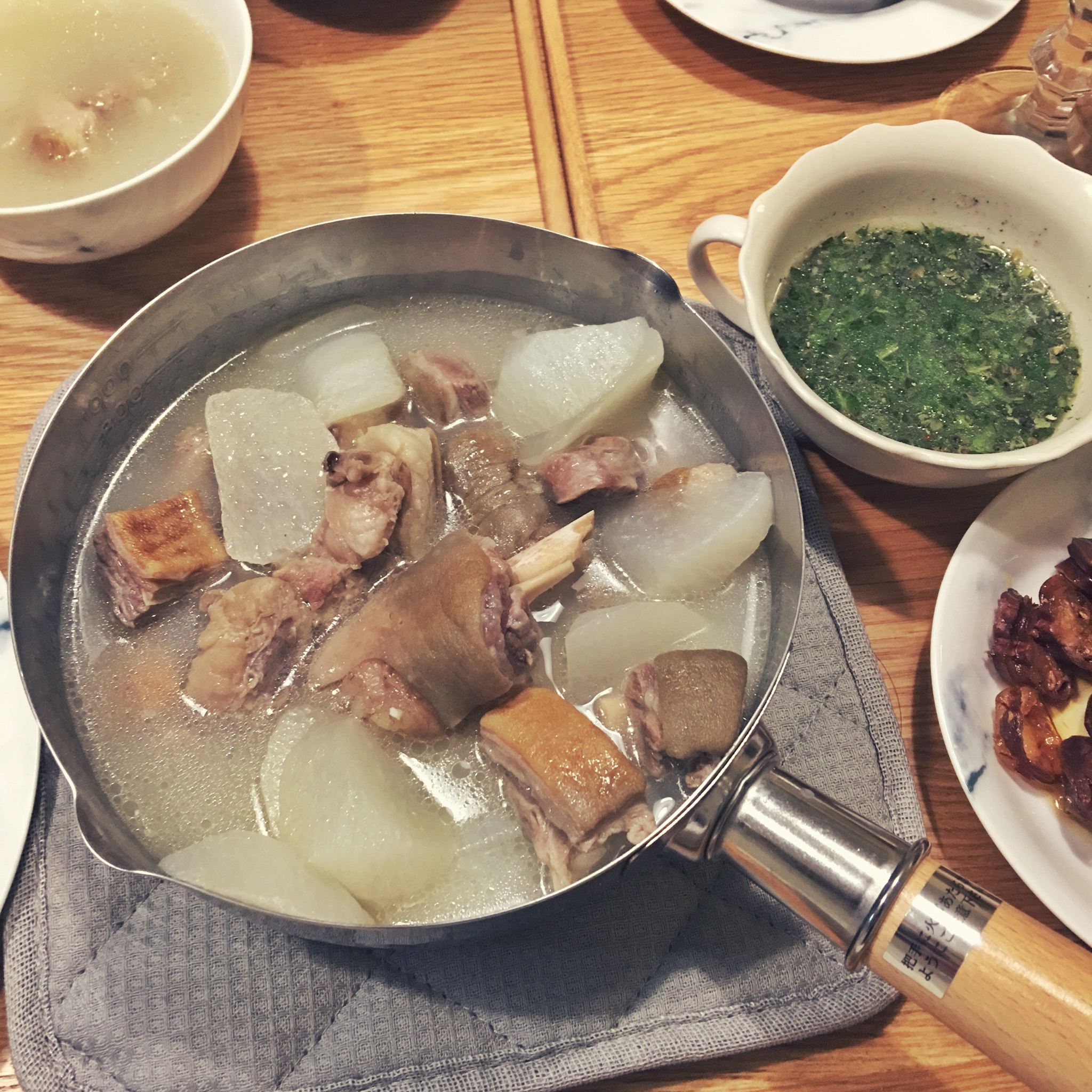 羊肉炖萝卜