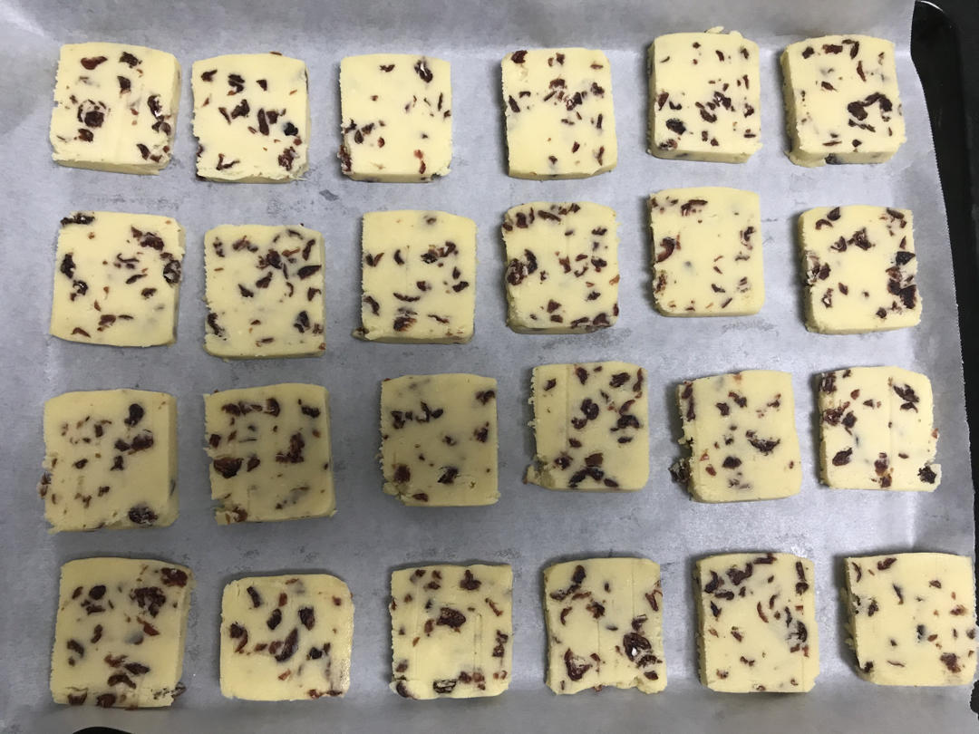 一学就会的蔓越莓曲奇饼干