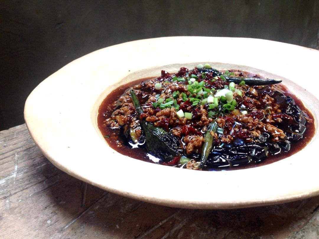 南昌特色的蓑衣茄子 饭店方子做出好吃的肉末茄子 值得一试