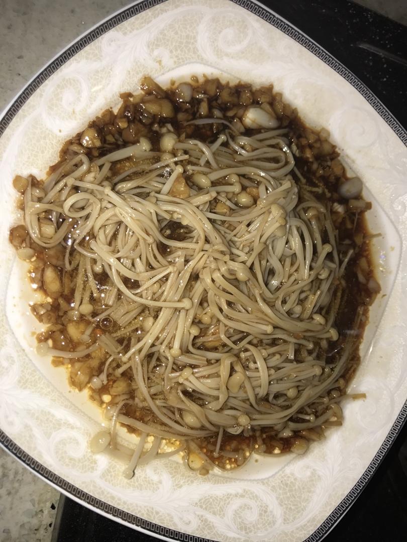 金针菇最好吃的做法❗️蒜蓉金针菇