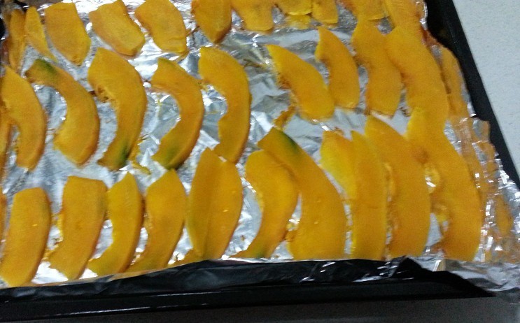 【香糯烤南瓜】零难度 无糖无油小零嘴