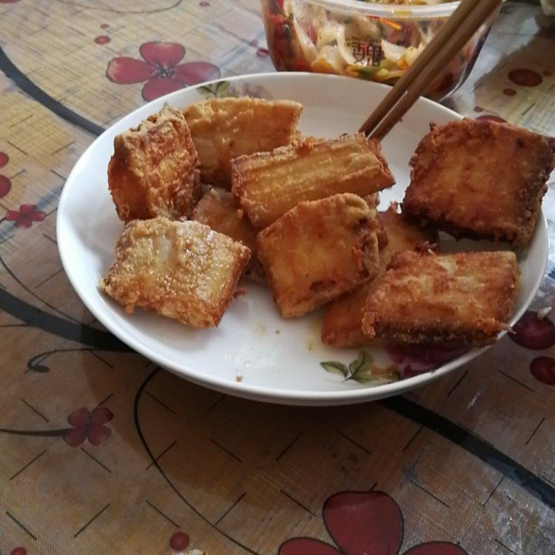 干炸带鱼