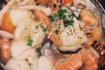 蛤蜊鲜虾海鲜汤