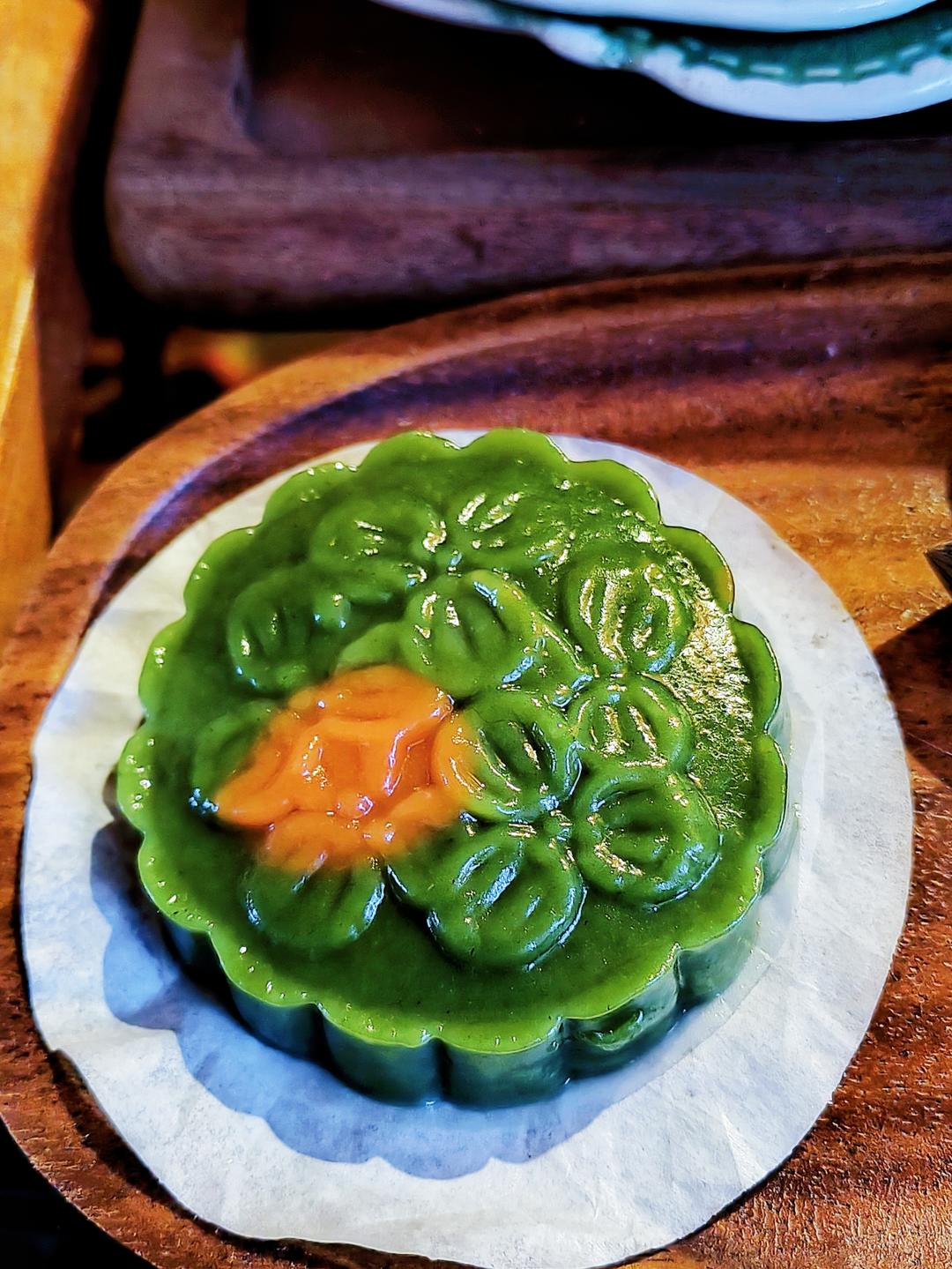 南瓜饼（简单易做）【蒸、煎、烤、花生馅】
