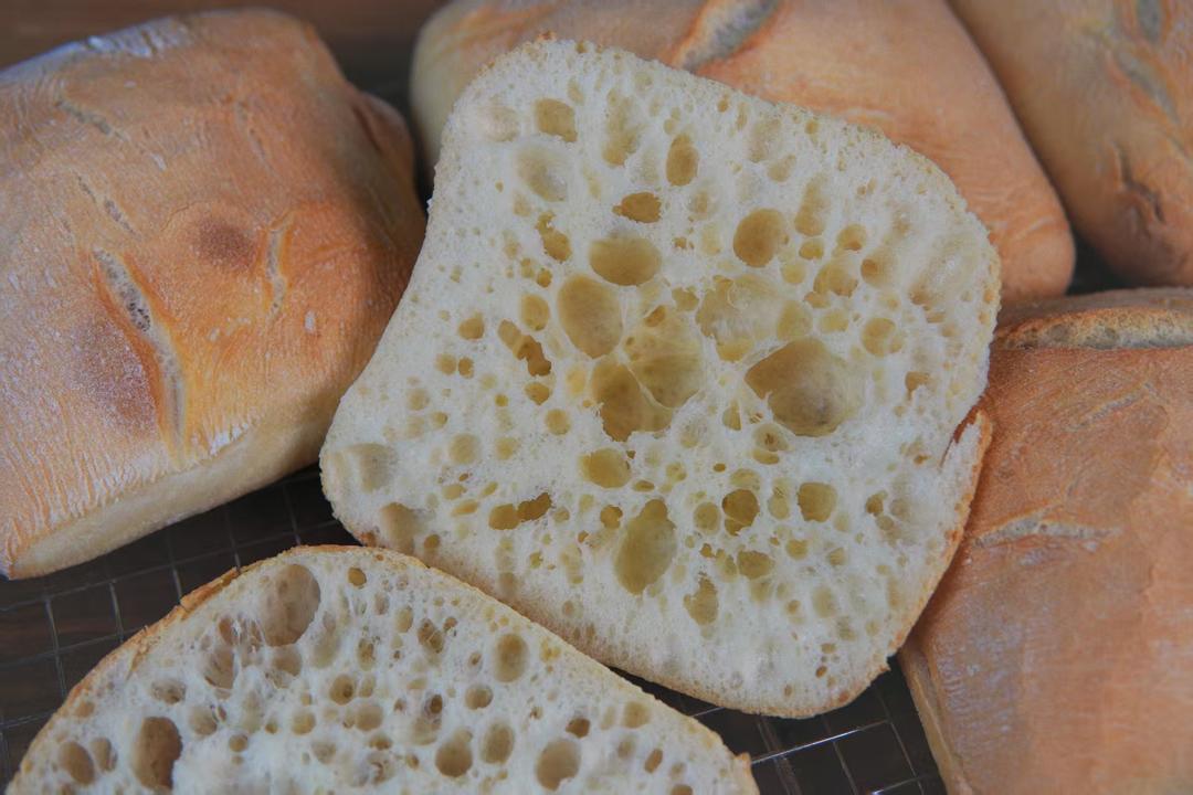 恰巴塔？复刻山姆新品西班牙酸种水晶面包！