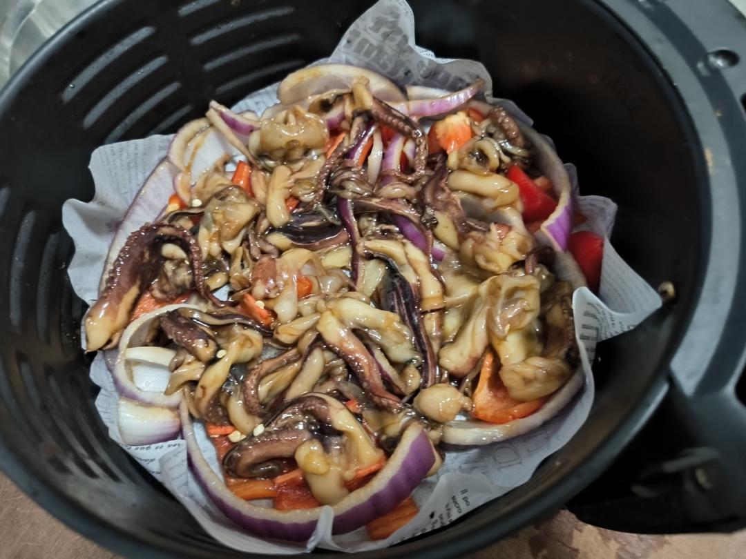 烤鱿鱼 空气炸锅版