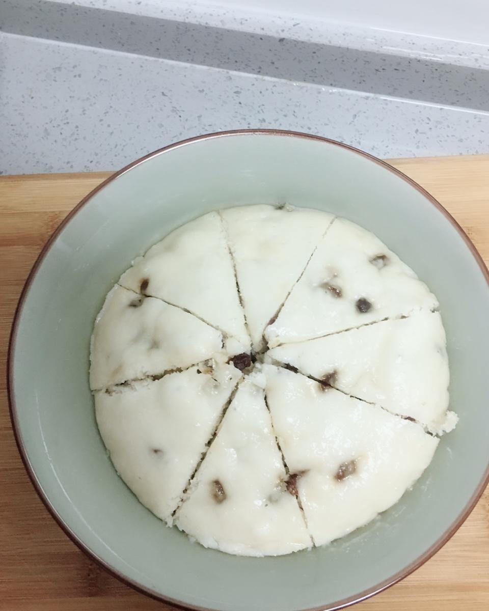 好西西做的粘米粉发糕