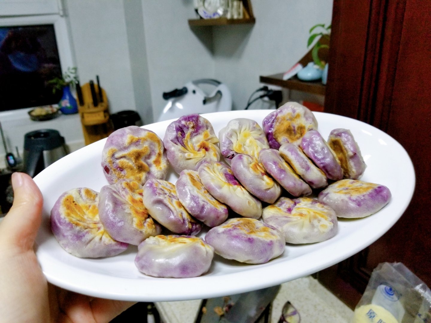 减肥紫薯饼