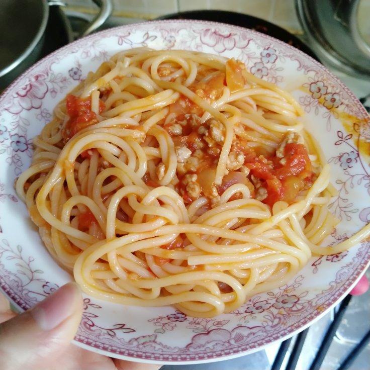 【番茄肉酱意面】