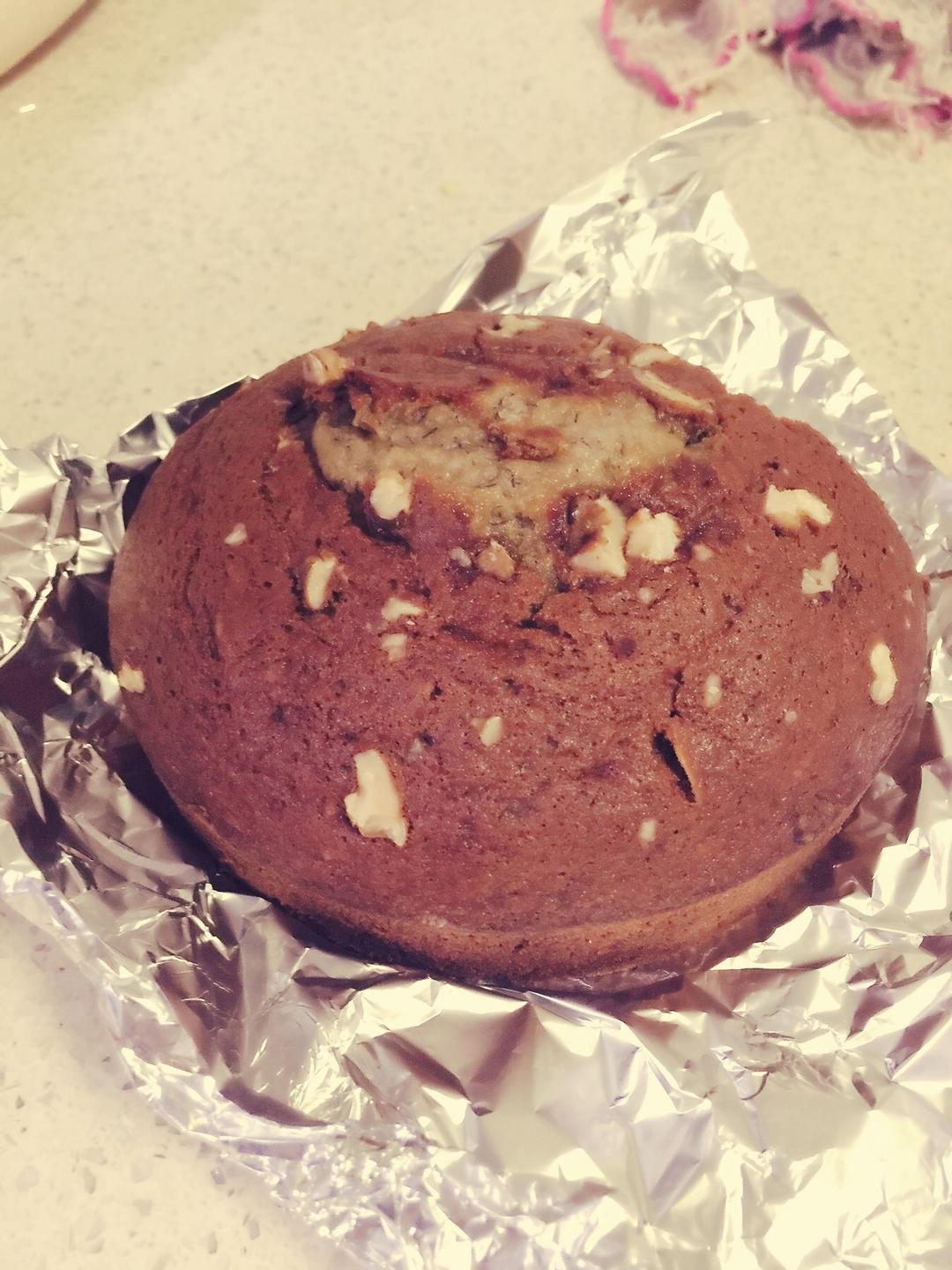 香蕉核桃蛋糕（6寸模具版）