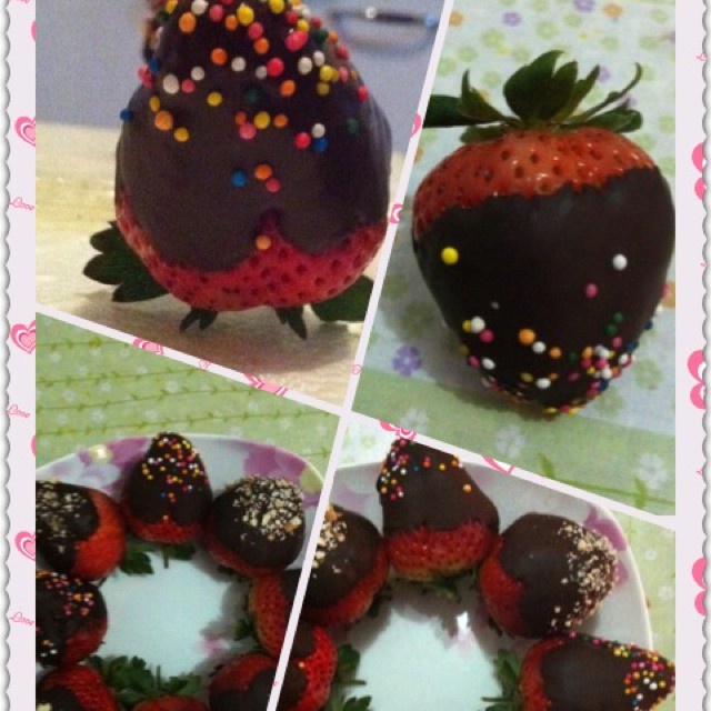 巧克力草莓伯爵