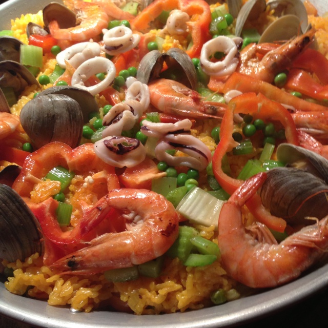 【曼食慢语】Seafood Paella 西班牙海鲜饭
