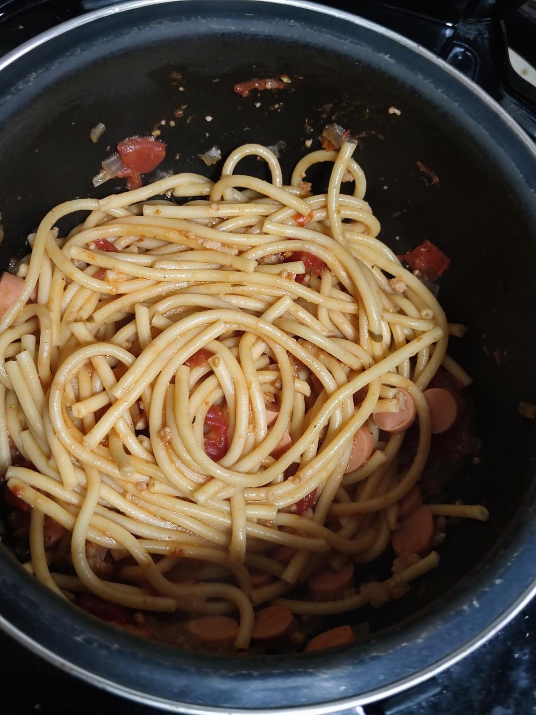 自从学会了这个意面，外面瞬间不香了～