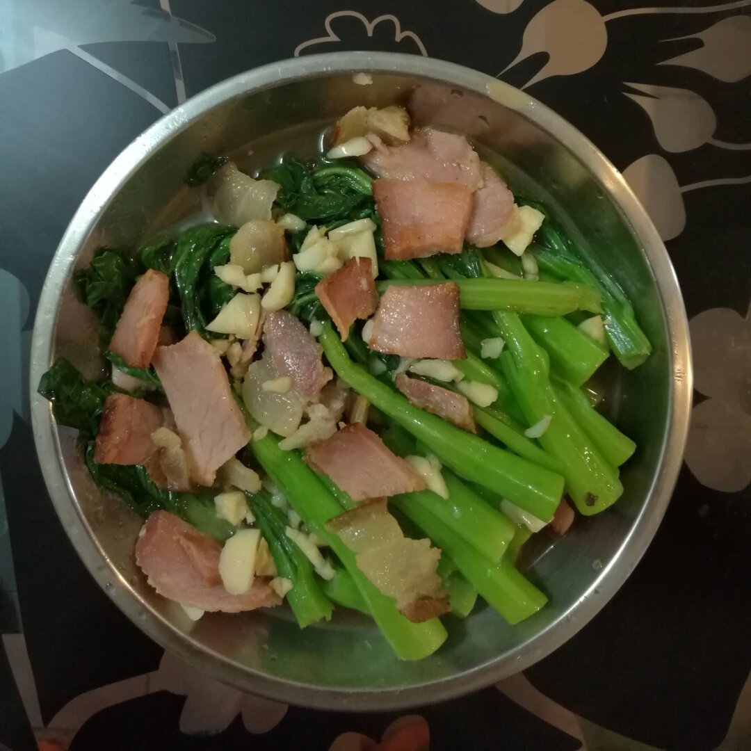 白灼菜心