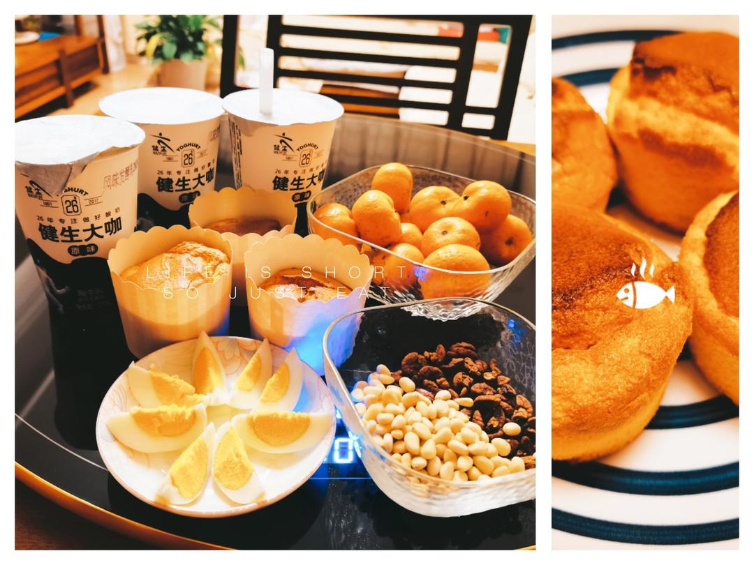 纸杯蛋糕 8寸戚风蛋糕的量