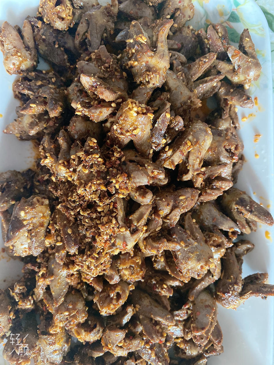 孜然鸡心