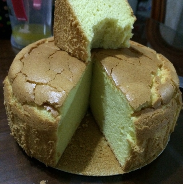 6寸原味戚风蛋糕