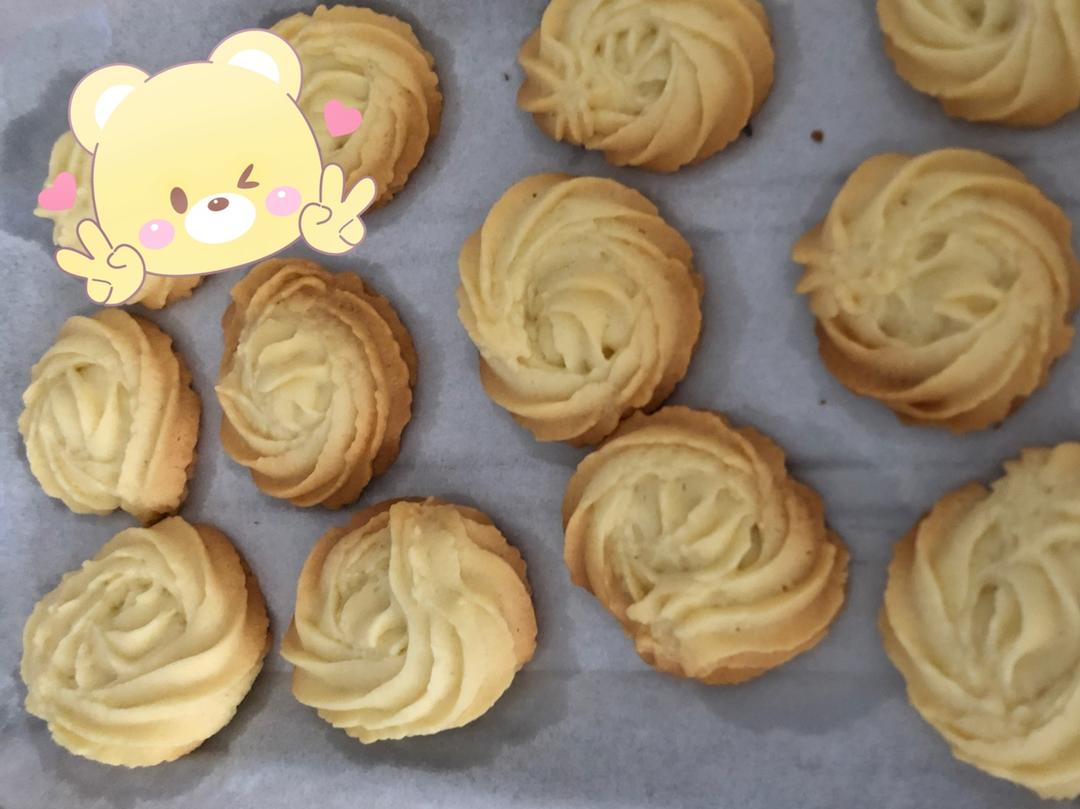 零失败花纹超级立体的黄油曲奇