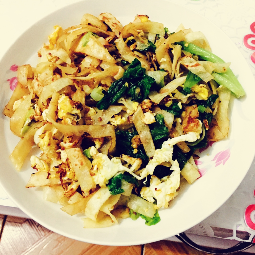 素炒饼