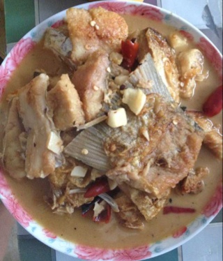 红烧鱼块