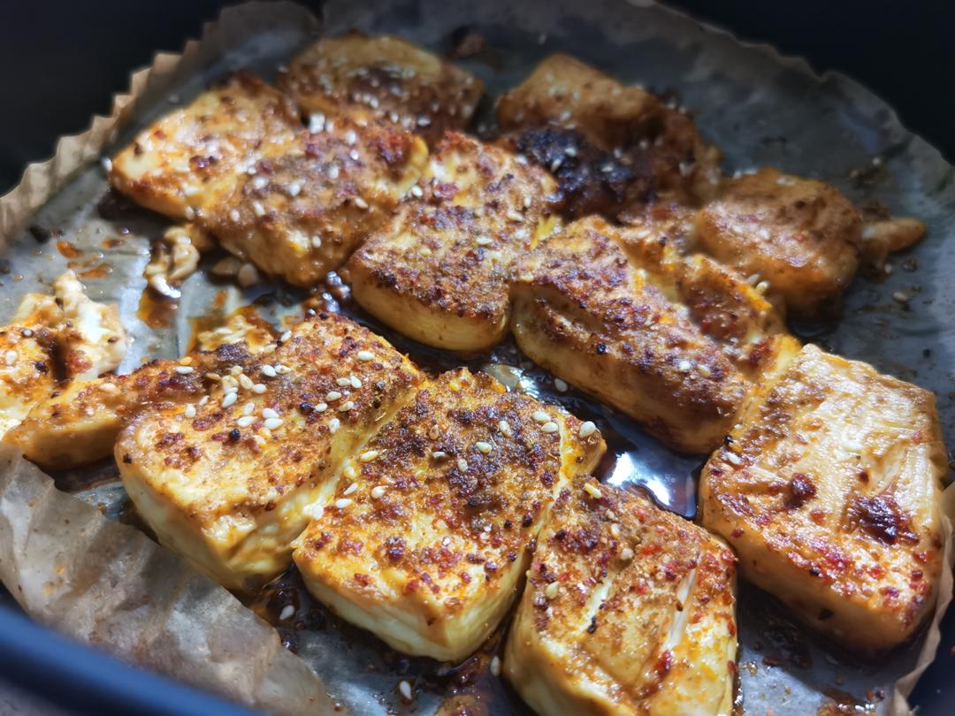 空气炸锅第一弹之豆腐