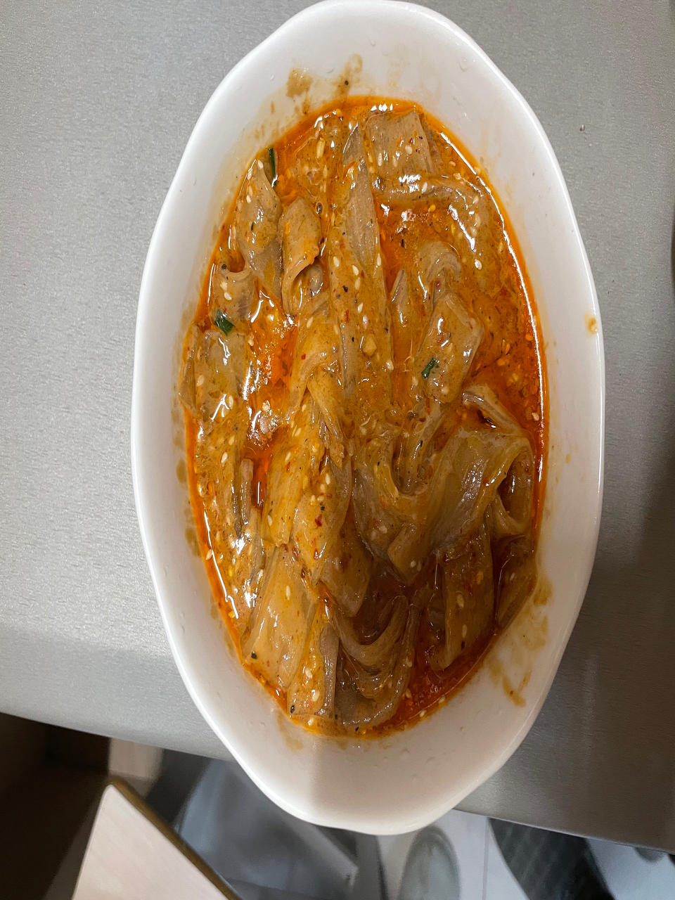 秒杀小夜市的麻酱流汁宽粉