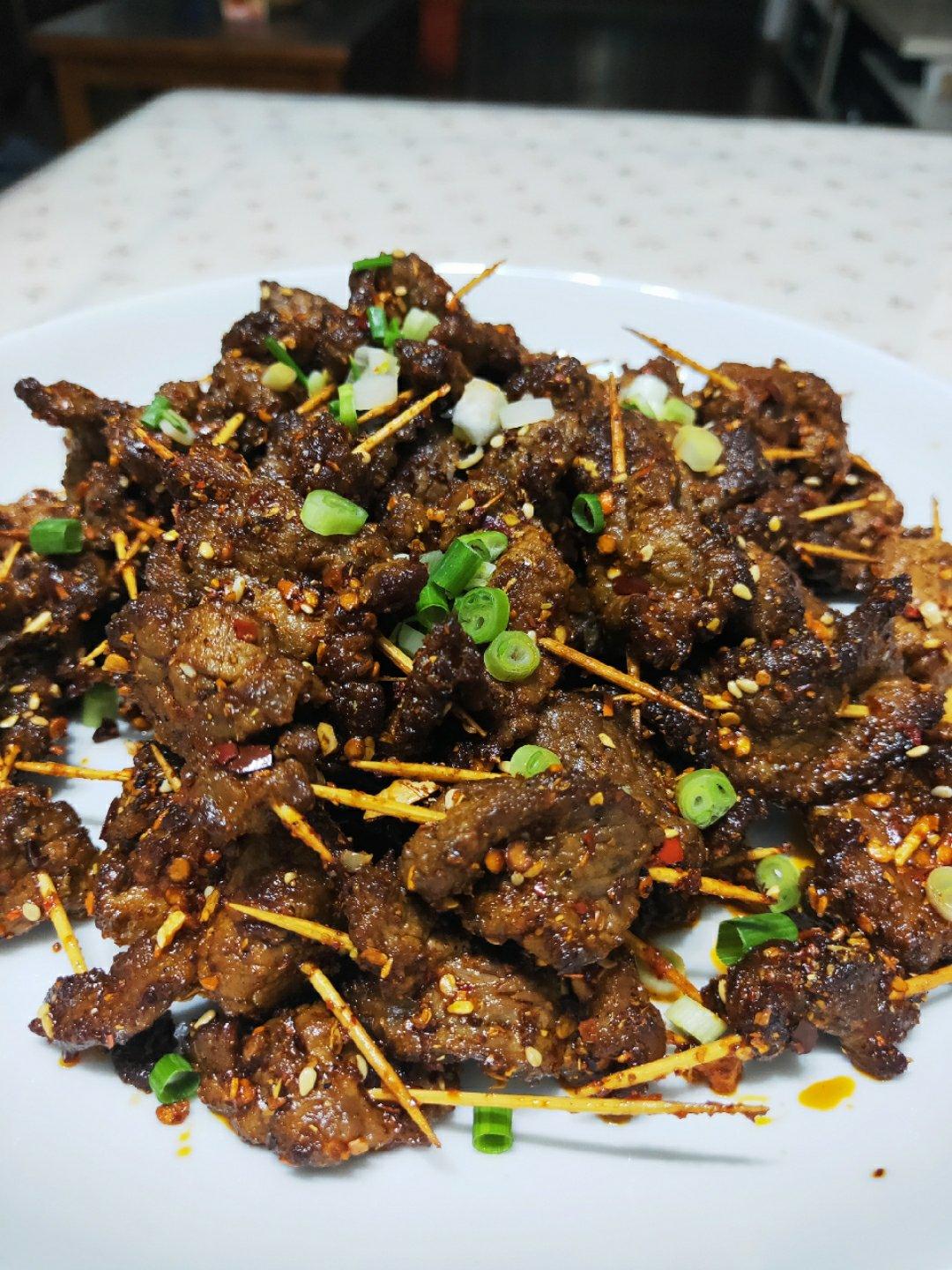 牙签牛肉「miu的食光记」