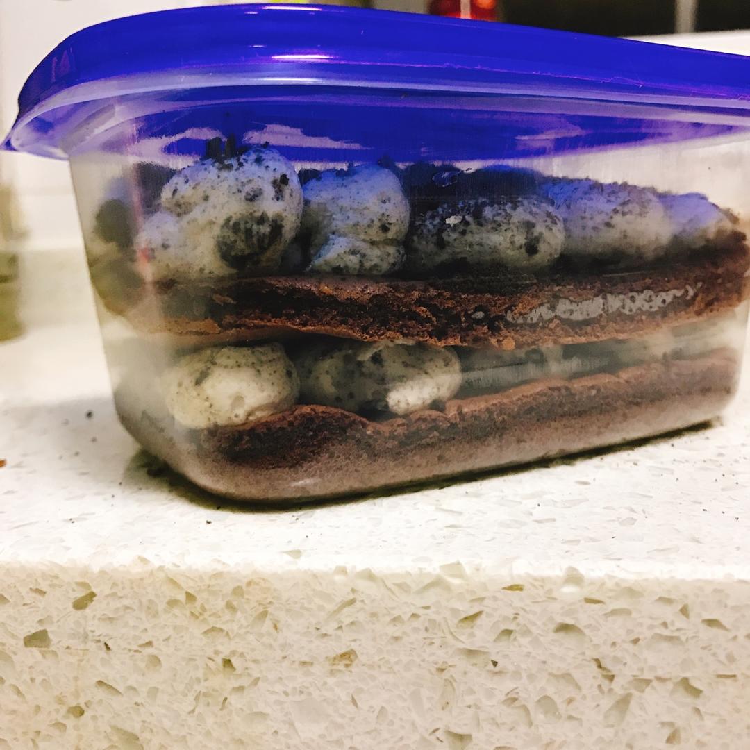 好吃到流泪的奥利奥咸奶油盒子蛋糕
