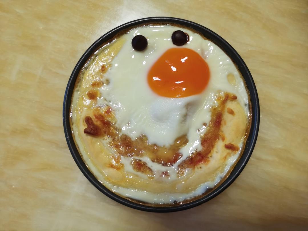 早餐鸡蛋披萨