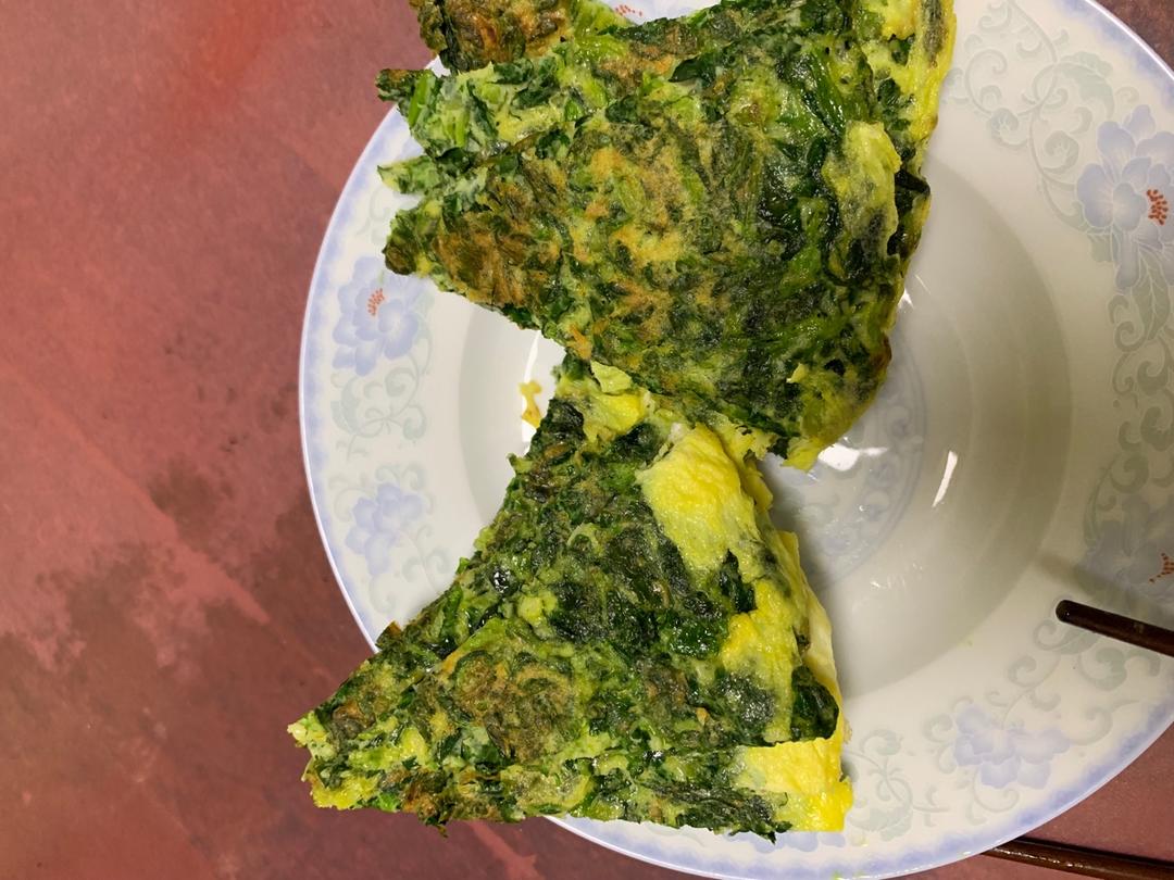 低脂菠菜蛋饼