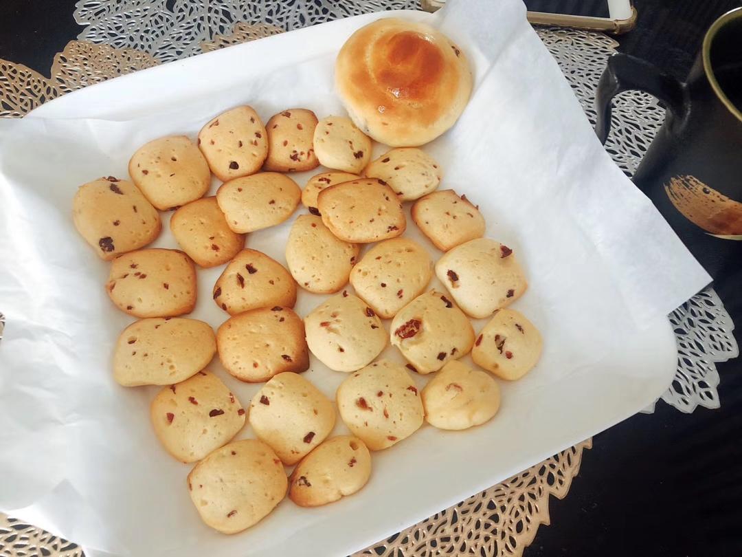 低糖少油版蔓越莓饼干