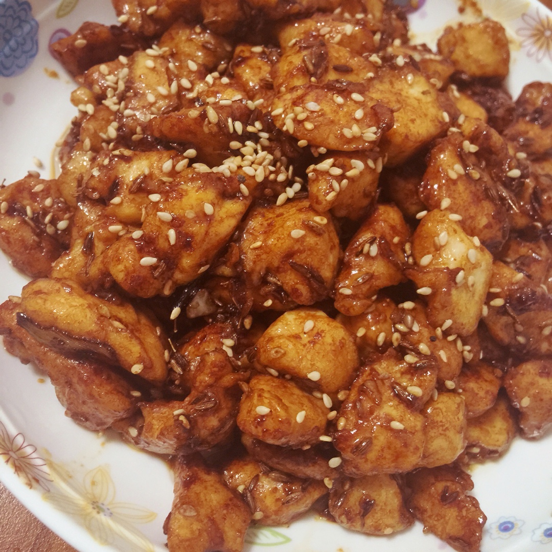 孜然鸡丁