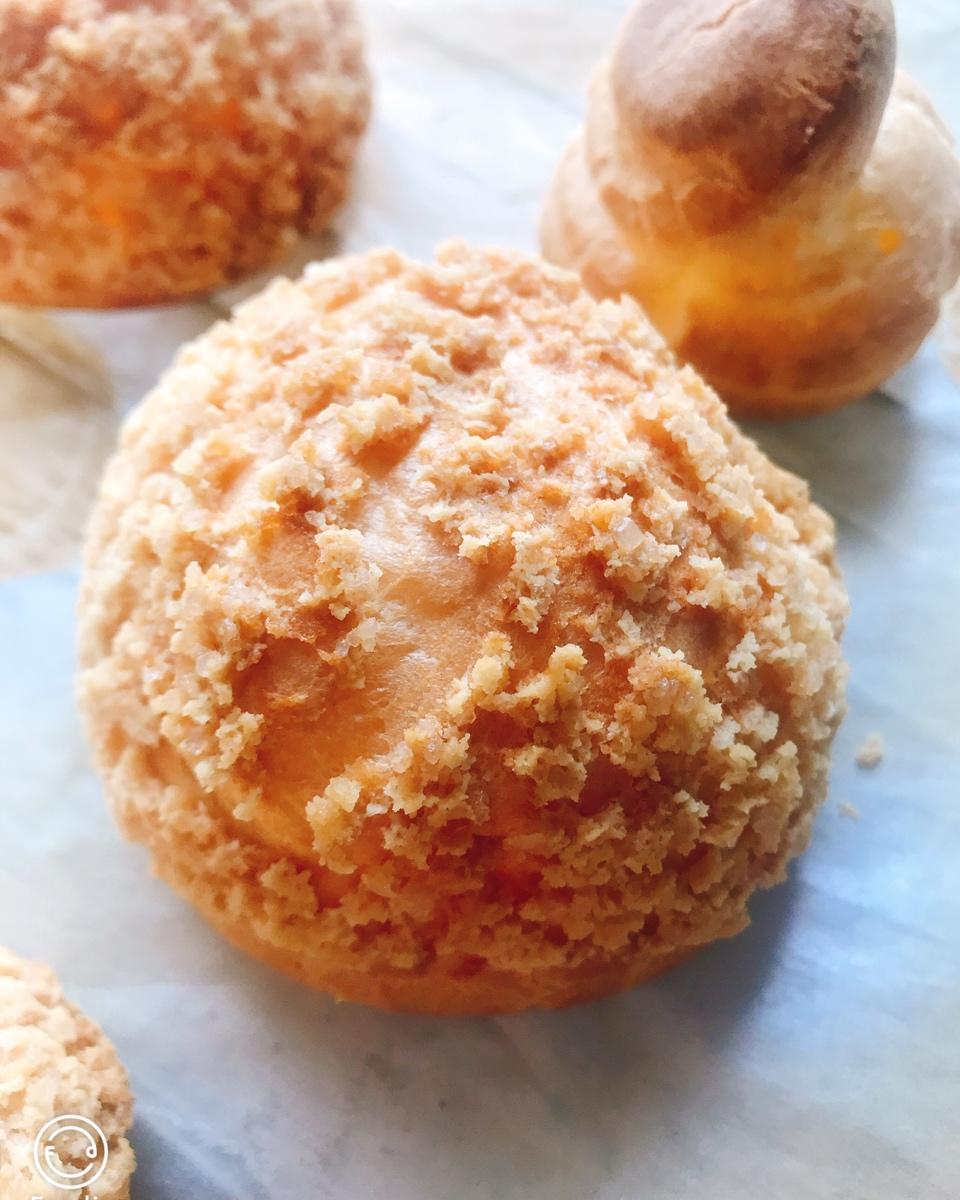 十分美味的酥皮泡芙