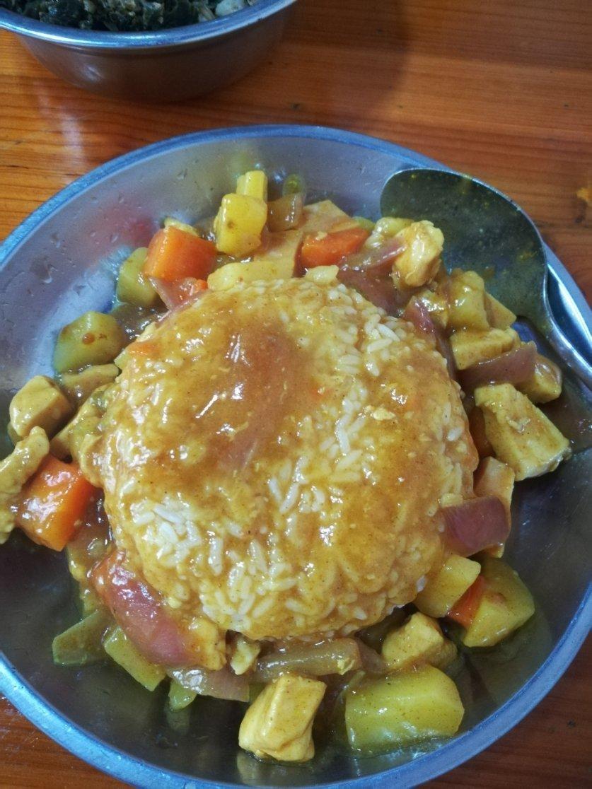 咖喱鸡肉饭