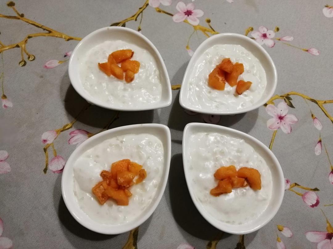 泰式点心——椰汁西米糕