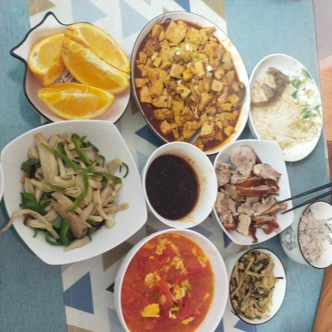 家常菜-肉末豆腐