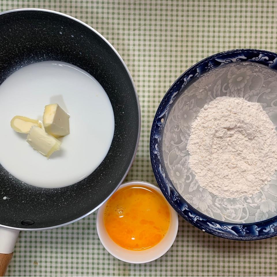 纯奶手撕吐司的做法 步骤1