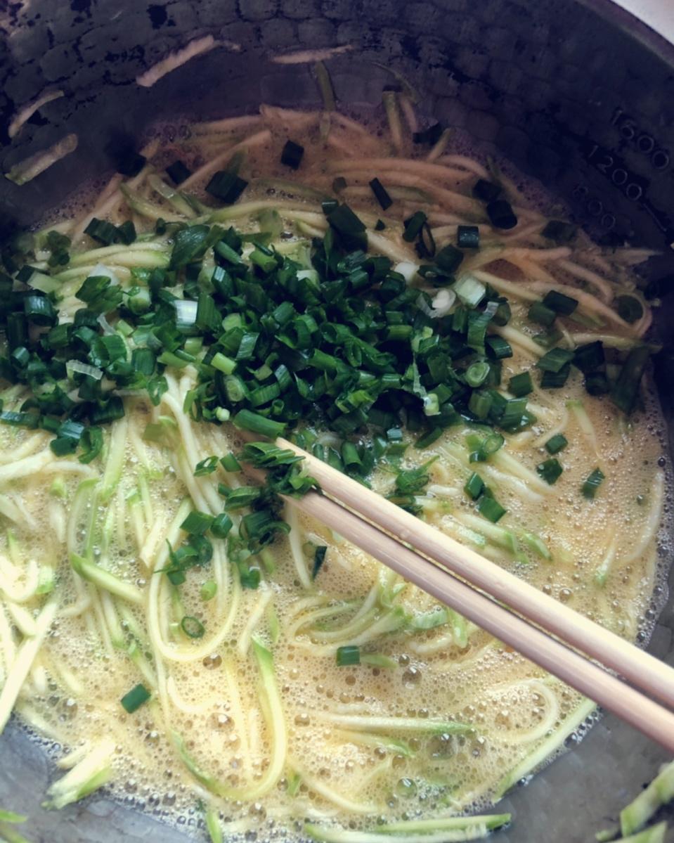 西葫芦饼--糊塌子