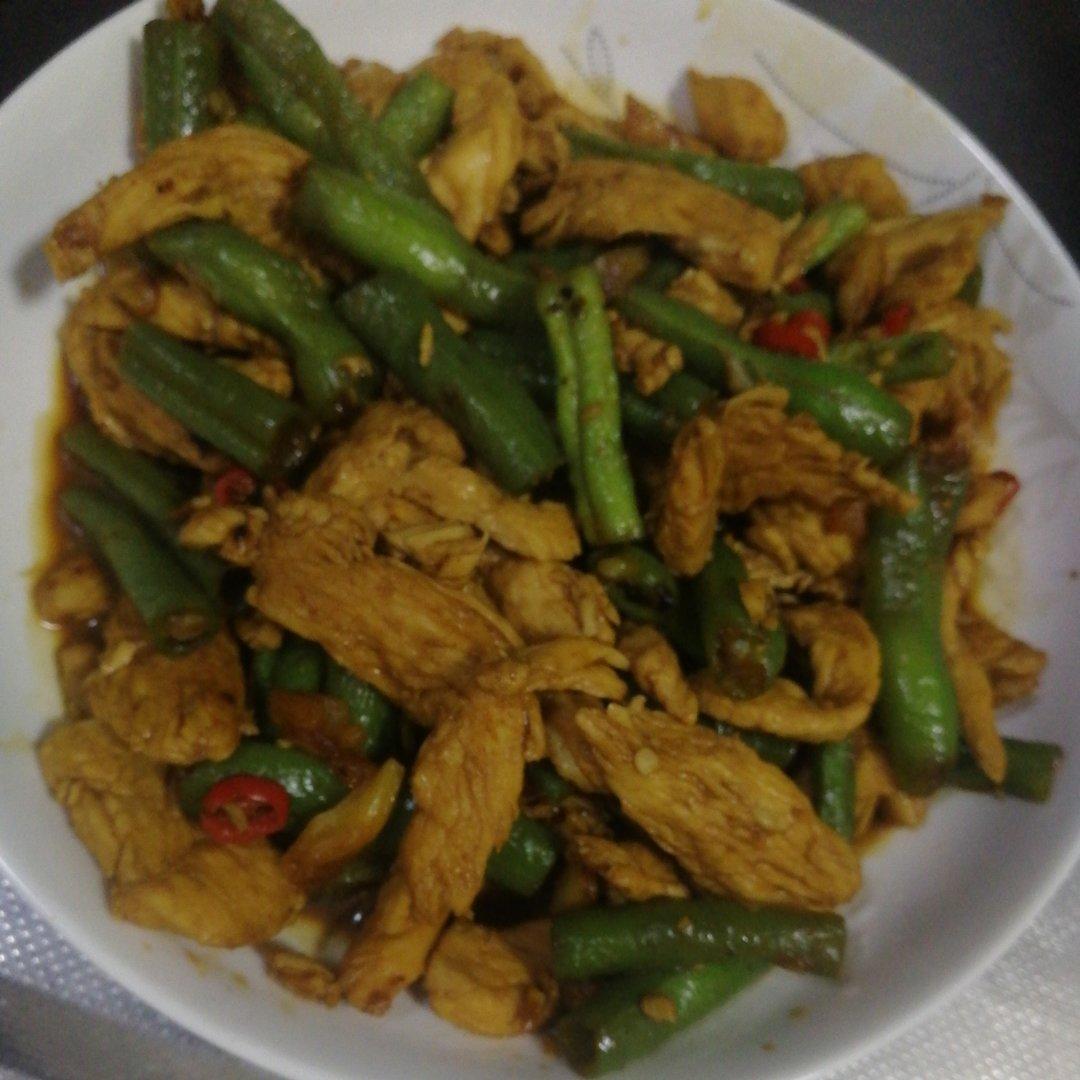 豇豆豆角炒肉肉