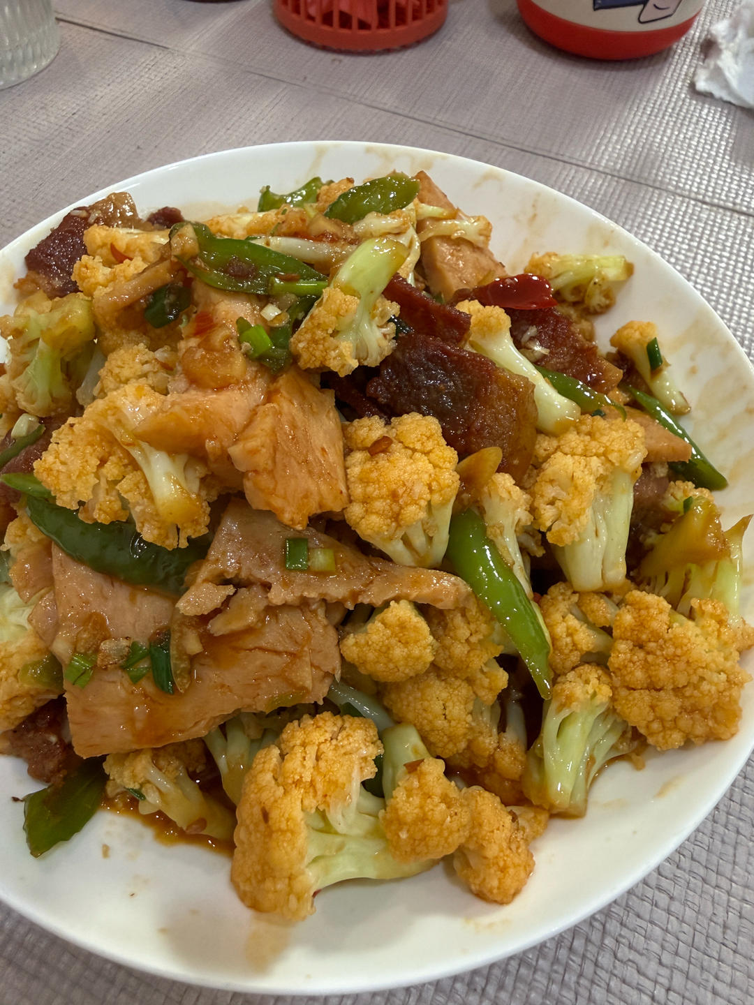 干锅有机花菜