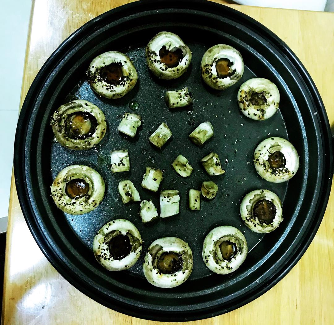 烤口蘑(烤箱)(减肥食品）